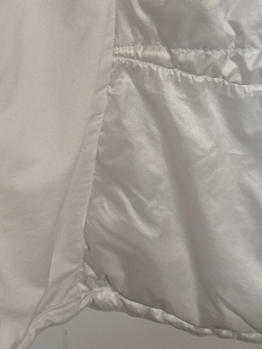 Lululemon Down For A Run Vest II White Goose Down Puffer Vest Size 12 - Picture 13 of 15